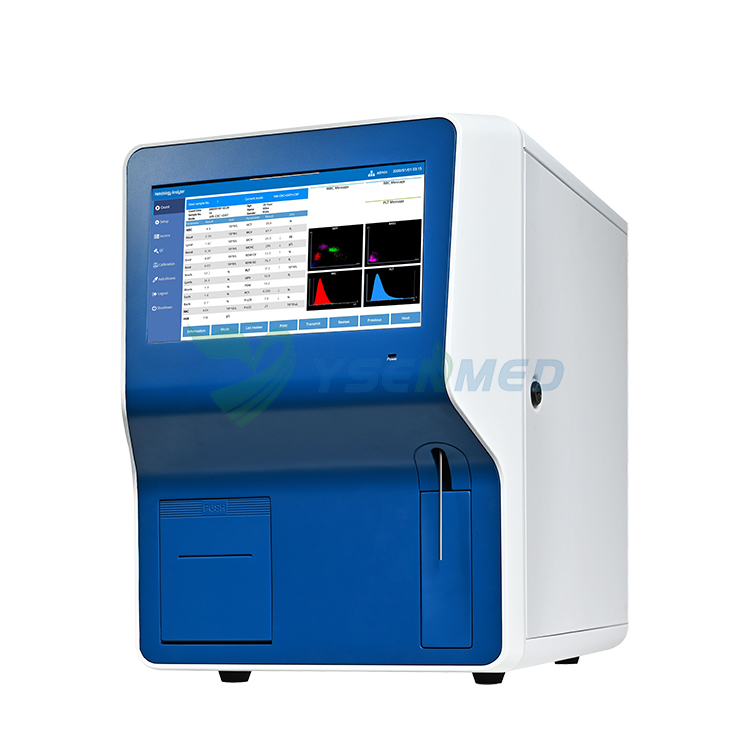 Analizador de hematología automático de 5 partes YSTE5000A