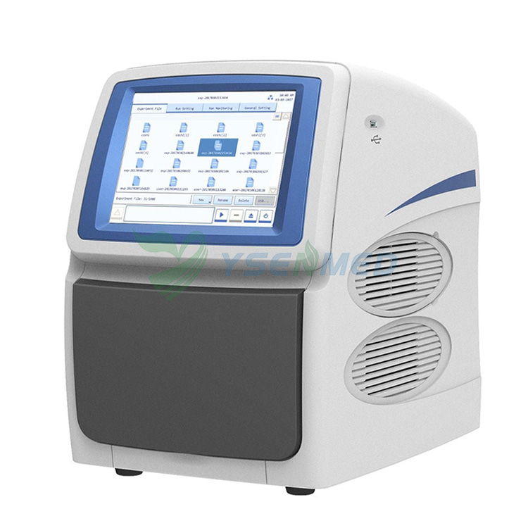 Sistema de PCR Máquina de prueba de PCR cuantitativa de fluorescencia en tiempo real YSPCR-48F