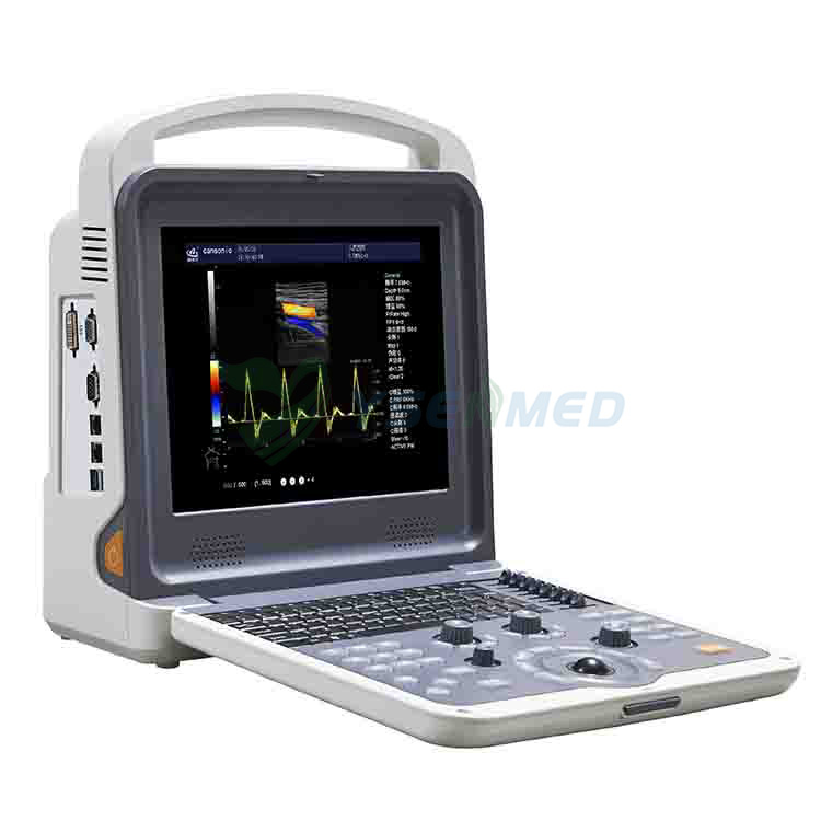 Escáner de máquina de ultrasonido Doppler color portátil de venta superior YSB-K2000